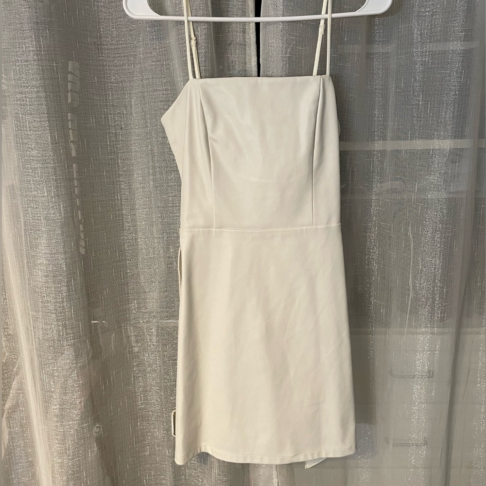 New with tags leather cocktail dress size XS